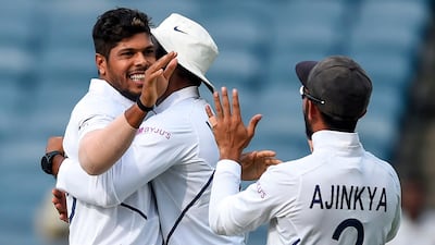 Umesh Yadav's record at home is vastly superior to his away numbers. AFP
