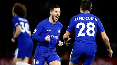 Chelsea's Eden Hazard will look to inspire his side back to winning ways. Frank Augstein / AP Photo