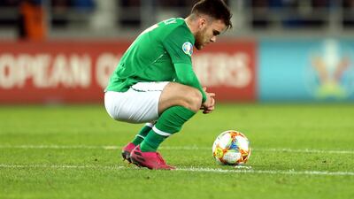 Republic of Ireland's Aaron Connolly. PA