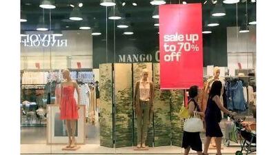 A reader says traditional shopping will disappear as we make more purchases online. Satish Kumar / The National