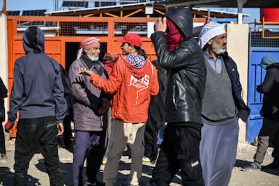Al Hol camp for ISIS prisoners in Syria. Abdulmonam Eassa / Getty Images