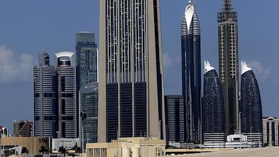 Reits generally offer investment in commercial real estate. Satish Kumar / The National