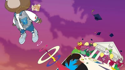 'Graduation' (2007) has Kanye West exploring a harder electronic sound. Photo: Roc-A-Fella and Def Jam