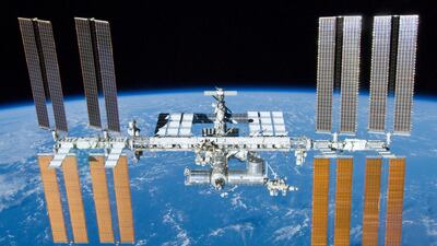 International Space Station after undocking of STS-132 2010. Universal History Archive/ UIG via Getty Images
