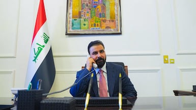 Ali Al Zaidi was nominated as a compromise candidate for prime minister in April. AFP