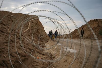 How Gaza is to rebuilt remains open to discussion. AP
