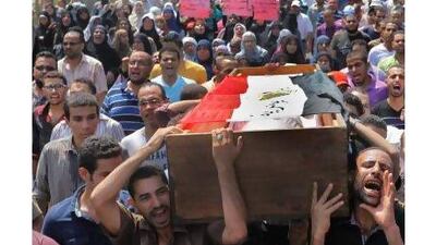 As protests break out once again in Egypt, a reader says all parties must pursue peace. Amr Nabil / AP