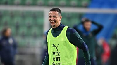 Luiz Felipe of Italy smiles. Getty Images