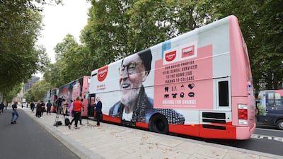 The Change Please revamped London buses will provide services for the city's homeless population. PA