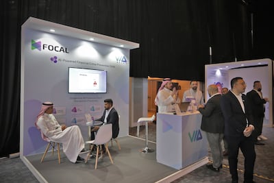 At Dubai FinTech Week, Mozn showcased its Focal platform, a suite of products that leverages its own AI and machine learning technology to answer the challenges of fraud prevention in emerging markets. Photo: Mozn