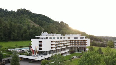 The luxury resort is in the same building that used to house Zurich's famed Atlantis by Giardino hotel.