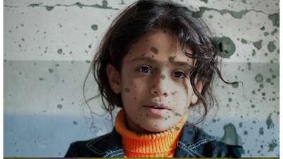 Artist Dia Azawi took the colour files of the images and produced a series of manipulations based on the original images. Courtesy Meem Gallery