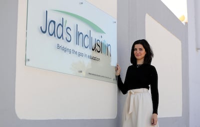 After the passing of her autistic son last summer, Rana Atassi decided to change the name of her special needs school from Modern Alternative Education to Jad's Inclusion. Chris Whiteoak / The National