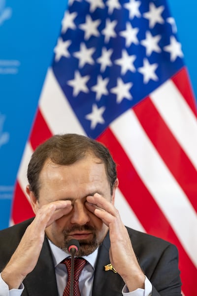 US special envoy for Sudan Tom Perriello is not keen on the proposal for a new Sudanese government. EPA