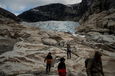 Climate change is causing many of the world's glaciers to retreat. AP Photo