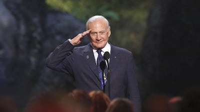 American astronaut Buzz Aldrin will be at the Abu Dhabi Global Aerospace Summit. Mario Anzuoni / Reuters