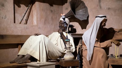 Dioramas show every day life from Ajman.