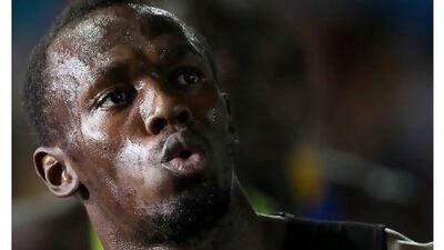 Usain Bolt. Getty Images