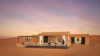 Signature villas at The Ritz-Carlton Ras Al Khaimah Al Wadi Resort. All Photos: Matthew Shaw