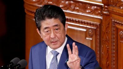 Japan's Prime Minister Shinzo Abe. Kim Kyung-Hoon/Reuters