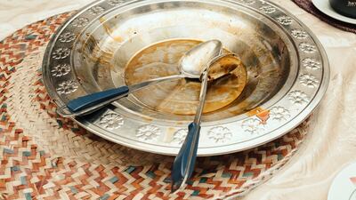 A range of traditional dishes are on offer each evening at the centre. Anna Nielsen / The National