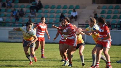 Sophie Shams, centre, made her senior women's debut earlier this month for the Heartbeat Tigers. Courtesy Jo Shams