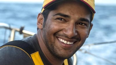 Abu Dhabi Ocean Racing's Adil Khalid. Matt Knighton/Getty Images