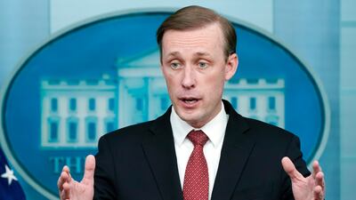 White House national security adviser Jake Sullivan will travel to Rome for talks with a senior Chinese official on Monday. AP