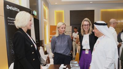 Global finance company Deloitte joined more than 60 exhibitors at the Ras Al Khaimah Jobs and Internships Festival. Photo: Wam
