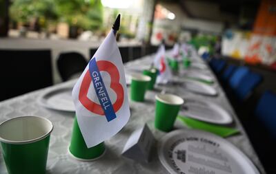 The residents of Grenfell and its west London neighbourhood are marking five years since the fire, in which 72 people died. EPA.