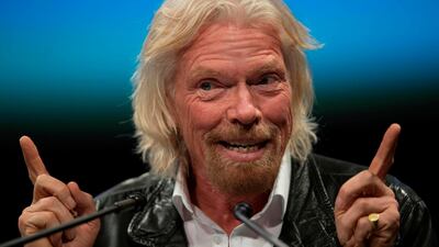Virgin Galactic founder Richard Branson hopes to open up space to the masses. AFP
