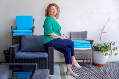 Gina Dillon, founder of the FreeCycle Abu Dhabi (original) and FreeCycle Dubai Facebook groups, says the initiative is more 'community-focused' than junk removal services. Victor Besa / The National