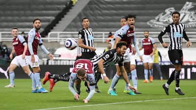 Matt Targett - 8, Defended fairly well throughout and got a couple of threatening balls into the Newcastle box, with one of those leading to Villa’s goal. Reuters