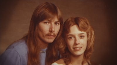 Thomas Randolph and his first wife Kathryn Thomas. Photo: Netflix