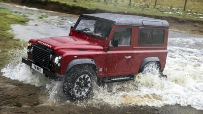 A classic Works V8 Defender from 2018.