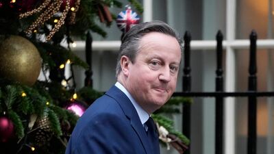 David Cameron, Britain's Foreign Secretary. AP