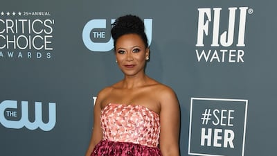 Alana Arenas arrives at the 25th annual Critics' Choice Awards on Sunday, January 12, 2020. AP