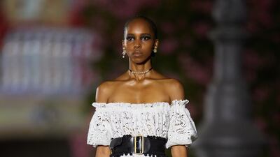 Many of the looks at the Dior Cruise 2023 collection took inspiration from flamenco. Getty Images