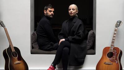 Madame Monsieur will represent France with their song 'Mercy' during the 2018 Eurovision Song Contest. AFP