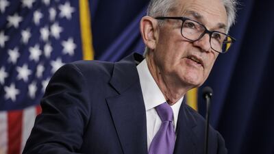Federal Reserve Chairman Jerome Powell said there remains a lot of uncertainty about the path to moderate US inflation. Bloomberg