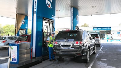 The petrol prices for May have been announced. Victor Besa / The National NA