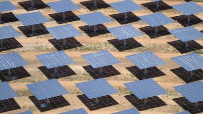 Gemasolar in Seville, Spain is Torresol Energy's first project to use central tower technology and heliostats. Courtesy Torresol Energy