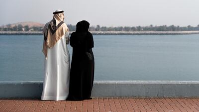 Weather is fair in the UAE. Victor Besa / The National
