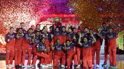 Royal Challengers Bengaluru won the IPL title last year. Reuters