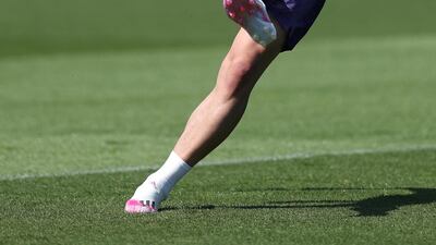 Tottenham's Son Heung-min during training.