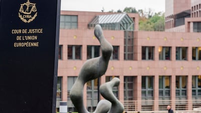 The Super League project failed at launch 15 months ago but the company formed by the 12 rebel clubs — now led by Real Madrid, Barcelona and Juventus — has brought a case to the Court of Justice of the European Union in Luxembourg. AP Photo