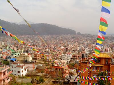 Kathamndu in Nepal is just four hours from the UAE and offers colourful, chaotic mix of culture, mountains and delicious momos. Courtesy flickr / Silvia Martin