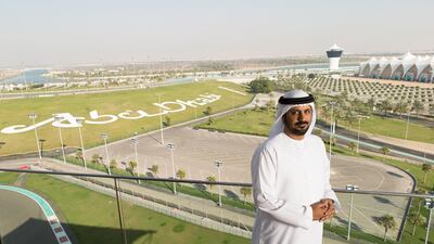 Yas Marina Circuit chief executive Al Tareq Al Ameri says he and his team are working hard to ensure racegoers and fans watching at home 'have the very best F1 experience'. Courtesy Seven Media