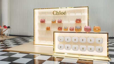 The Chloe pop-up shop on the ground floor of Bloomingdale's Dubai (Courtesy: Bloomingdale's Dubai)
