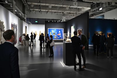 The fair runs from Thursday to Saturday, February 7. AFP